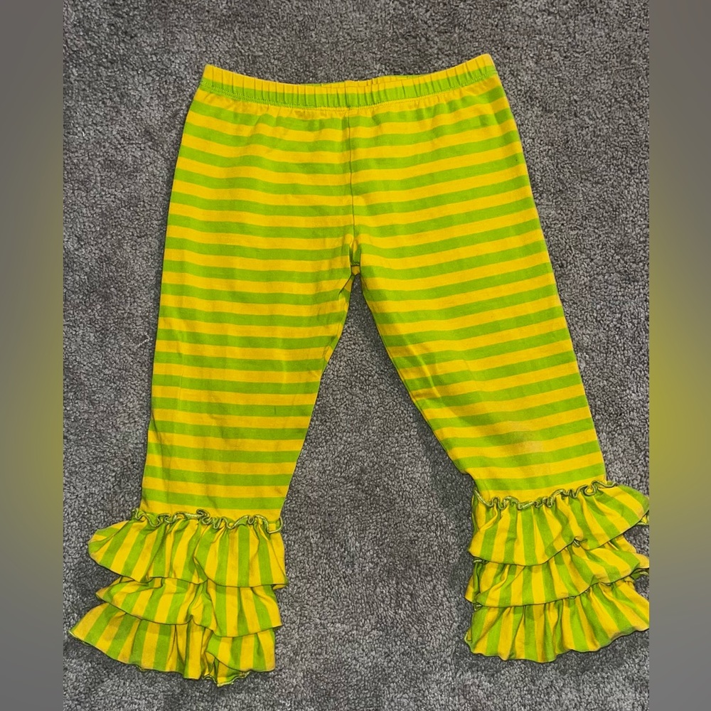 Mustard Pie Ruffle Pants